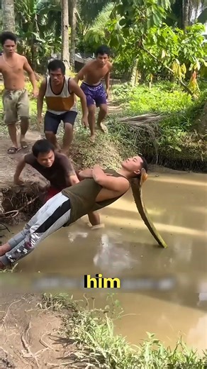 They tried to trip him, but he shocked them! 😳