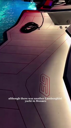13K views · 346 reactions | Lamborghini 63 朗 yacht by Tecnomar -...