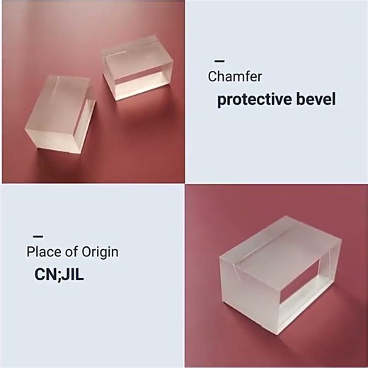 Optical Fused Silica Quartz Calcite Crystal Wollaston Prism Rochom Prism