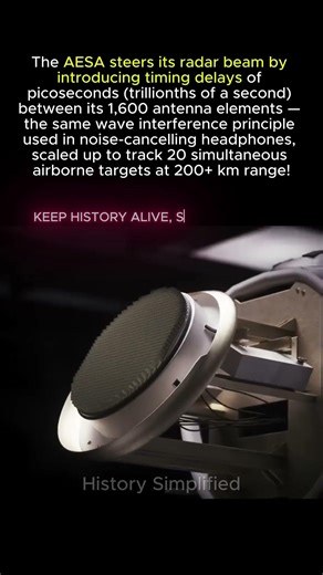 The F-35 Steers Its Radar With PHYSICS — No Motors, No Movement