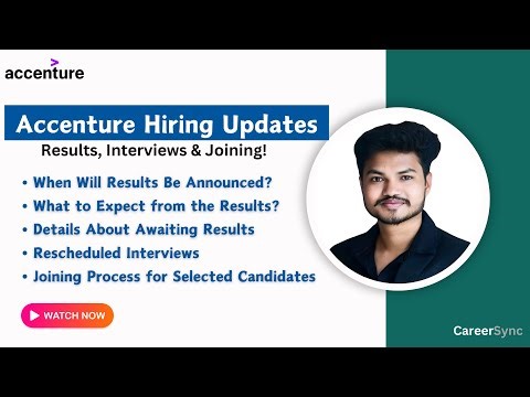 Accenture Hiring Updates: What to Expect from Results, Interviews & Joining! #accenture #placement