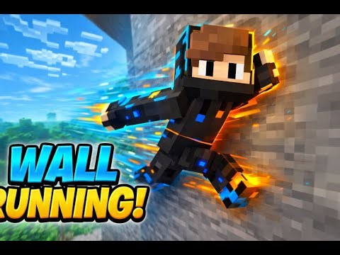 Practising Wall Running in Minecraft