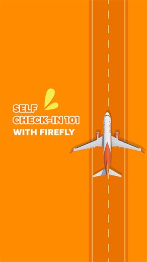 Skip the queues and breeze through check-in ✈️ Self Check-In with Firefly lets you check in via the Firefly app or kiosk, print your boarding pass and baggage tag, drop your bag, and you’re ready to fly 🧡 Find out more at fireflyz.com.my #FireflyAirlines #FlyFirefly #FlySmarterWithFirefly #FireflyPerks | Firefly Airlines