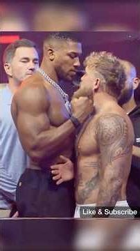 Anthony Joshua VS Jake Paul #anthonyjoshua #jakepaul #shorts #youtubeshorts