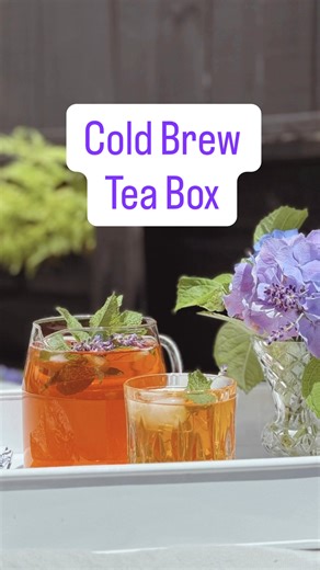 Cold-brewed tea creates a refreshing, smooth and delicious summertime...