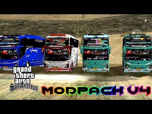 GTA San Andreas Modpack bus V4 preview