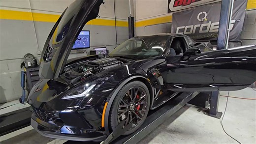 Ramon's auto Z on the dyno after we did the following. -cam package -kooks headers -CPR 5" CAI, hx, & expansion tank -2.3/9.06 pulley combo -kong x port -nw 103 tb -new r888r tires in rear & hankook ventus v12 up front Stock (on oem tires also) it made 553/605, now on 91 and am R tire it made 723/685 A super fun setup that drives amazing and absolutely rips! | Cordes Performance Racing & Sales