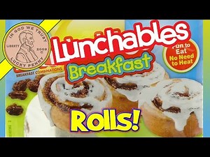 Lunchables Breakfast Cinnamon Roll Dippers Kids Snack Food