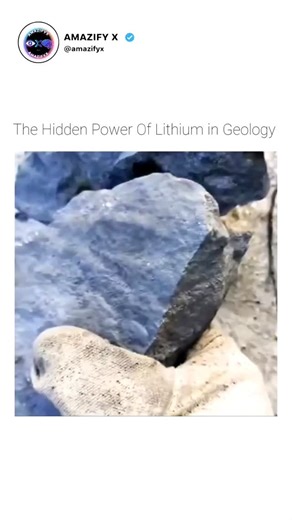Amazify X on Instagram: "Electrically Charged Rocks? The Hidden Power of Lithium in Geology As geologists often look at rocks for what they tell them about Earth’s history — but some minerals do more than talk. Some… generate power. One of the most fascinating examples? Lithium-bearing minerals like lepidolite and spodumene, known for their piezoelectric and pyroelectric properties. When certain rocks containing lithium-rich minerals are subjected to mechanical pressure, friction, or temperature