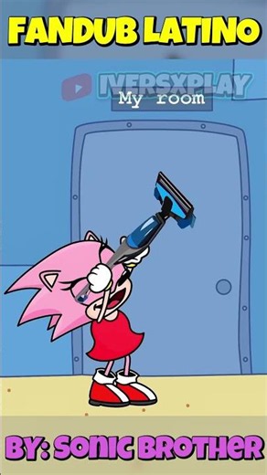 AMY NO DEJA DORMIR A SONIC 💀 #sonic #rosesonic #fandub #shorts