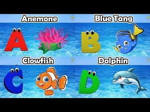 ABC Sea Animals song | Learn Alphabets | English and Animals for Kids | Alphabets Kids Song