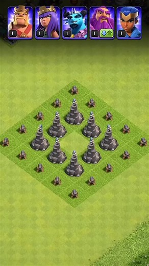 Dap Clip on Instagram: "which level 1 hero can beat this level 1 formation Clash of Clans #clashofclans #coc #clashofclansindo #clashofclansindonesia #dapclip6"