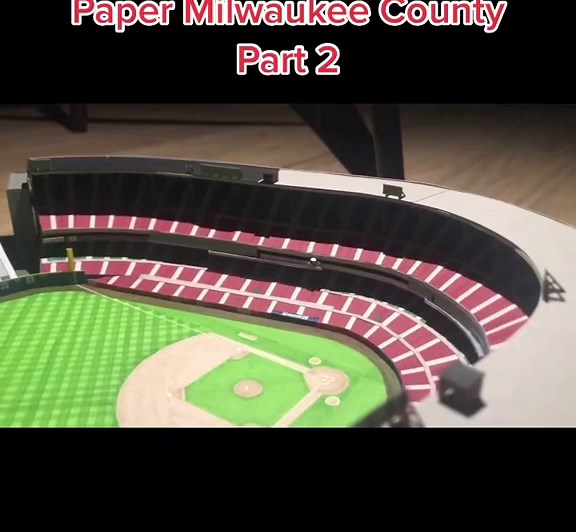 Paper #Milwaukee County Stadium part 2!
