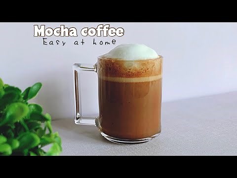 How to make mocha coffee at home using instant coffee