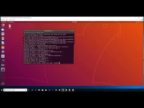 How to install Git in Linux and Config Git