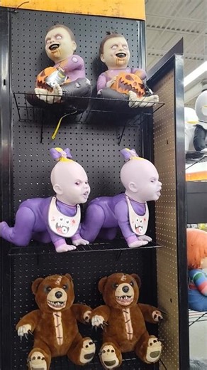 👶💀 Haunted Possessed Horror Babies Toddler Doll Decor Spirit Halloween #shorts #trending #viral #fyp