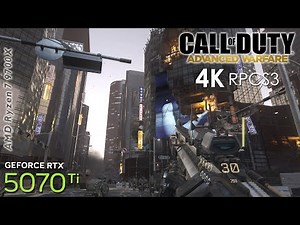 Call of Duty: Advanced Warfare (4K / 2160p / 60fps) | RPCS3 Emulator 0.0.37-18022 | Sony PS3