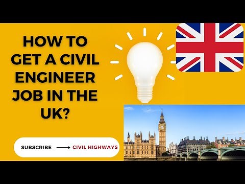 How to get a Civil Engineering job in the UK