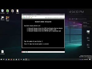 Installing Windows 1.0 Alpha
