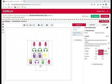 Gorilla.sc - Task Builder 2 - Step-by-step - Step 3 Instructions