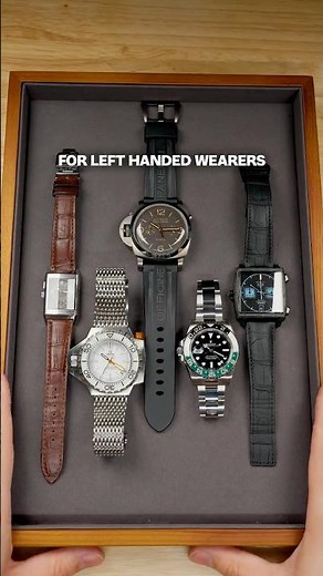 Top 5 Left‑Handed Watches: Rolex, JLC and more l SwissWatchExpo