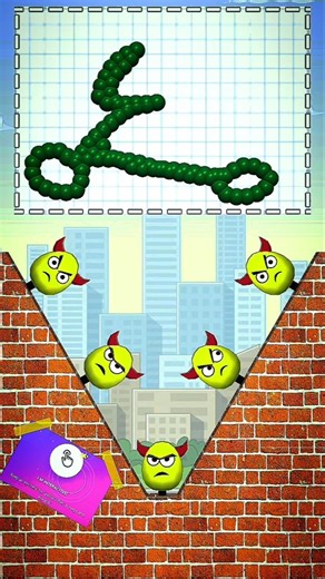 Draw To Smash All levels gameplay #lvl5 #shorts