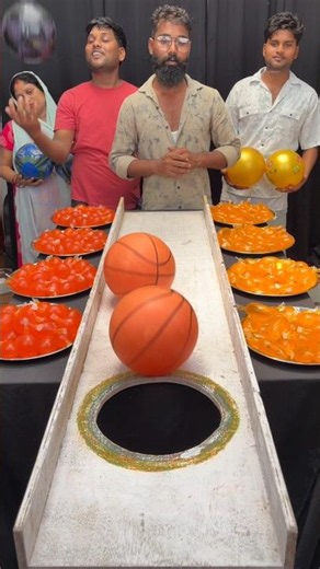 Jiska Football Hole Mein Gaya Woh Jeetega Jelly! 😱 (Crazy Family Game) 🏆#shorts