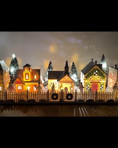 11K views · 378 reactions | Creating a magical Christmas village using Dollar Tree supplies. #christmascraft #dollartreediy #christmas | Country Lily Decor | Facebook