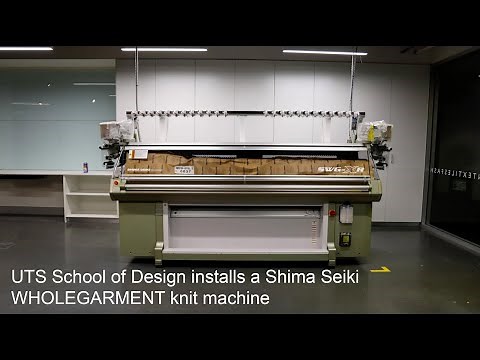 UTS installs a Shima Seiki WHOLEGARMENT knit machine