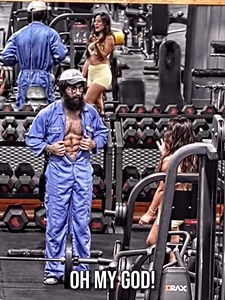 955K views · 6.5K reactions | Is that real? New video part8 #anatoly #gym #prank #mop32kg #cleaner #newvideo | Food Review | Facebook