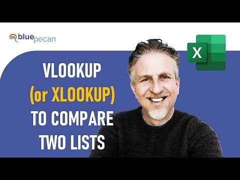 Use VLOOKUP or XLOOKUP to Compare Two Lists For Matches or What Is Missing