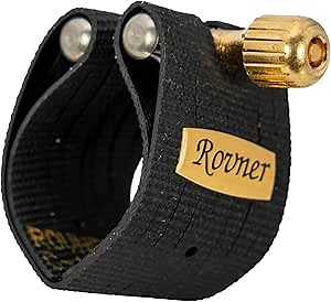 Rovner Ligature & Plastic Cap for Tenor Standard Saxophone - MKIII Ligature for Metal Mouthpiece (C-3ML)