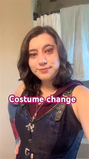 Costume change #cosplay #dnd #renaissancefaire #cosplayer #fantasy