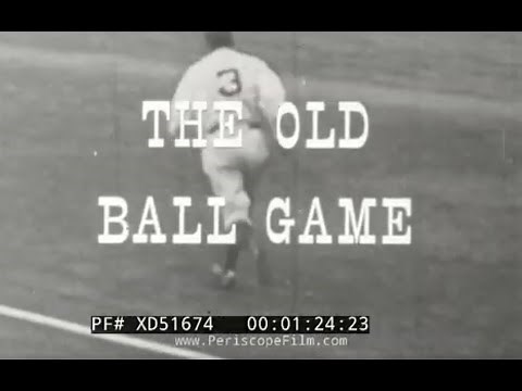 1960S “THE OLD BALL GAME” HISTORY OF MAJOR LEAGUE BASEBALL WITH BRANCH RICKEY XD51674