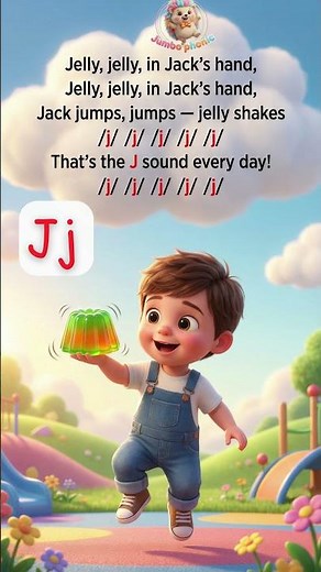 Letter J Jumbo Phonics Song | Learn /j/ Sound | Jelly & Jack | ABC Sounds for Kids