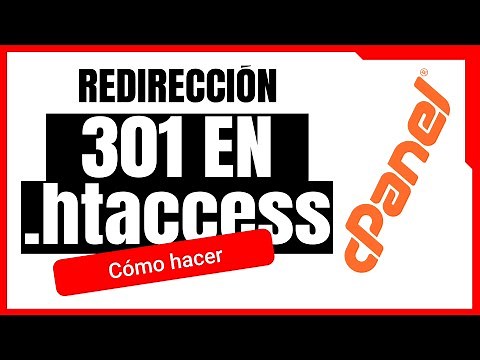 Cómo Hacer una Redirección 301 Desde .HTACCESS en un Hosting PASO a PASO