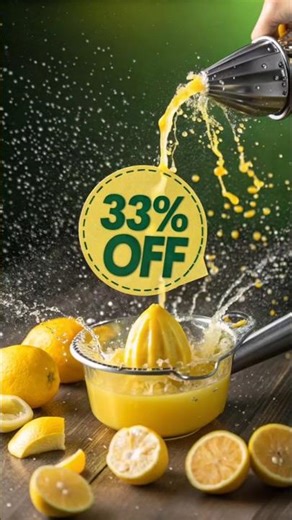 Ultimate Citrus Juicer – Extract More Juice with Zero Effort! (33% OFF)