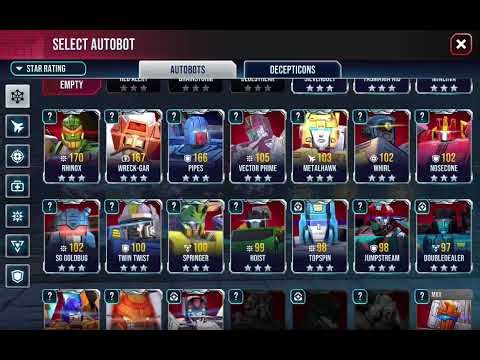 Transformers Earth Wars: Z-Energon Battles/ XP and Resources Farming