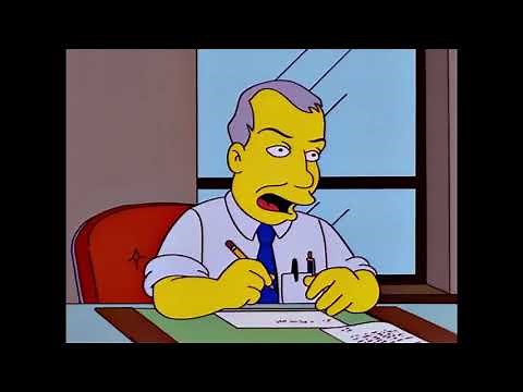 The Simpsons - Ray Patterson (all scenes)