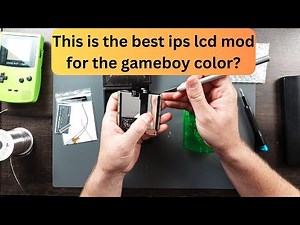 How to install the funny playing Q5 IPS lcd screen in a Gameboy color