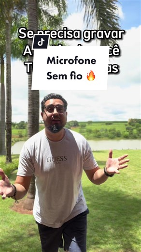 Microfone sem fio para gravar vídeos à distância | Dica de tecnologia
