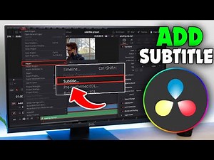 How to Add Subtitle in Davinci Resolve (2026)