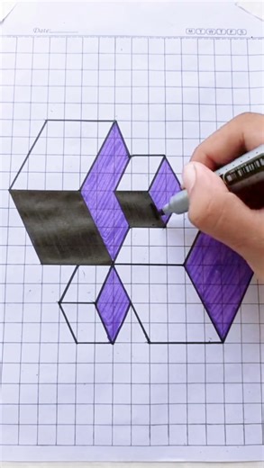 🎨How to Draw in 3D: Easy Step-by-Step Tutorial for Beginners #fblifestyle ............ Want to make your drawings pop off the page? In this beginner-friendly tutorial, you’ll learn how to draw in 3D using simple techniques like perspective, shading, and depth. Whether you're sketching 3D shapes, objects, or letters, this guide will help you understand the basics and level up your art. No advanced tools needed—just a pencil and paper! . . ✅ What you'll learn: One-point and two-point perspective 