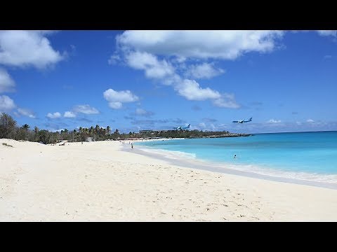 Saint Martin, Caribbean Island in 4K