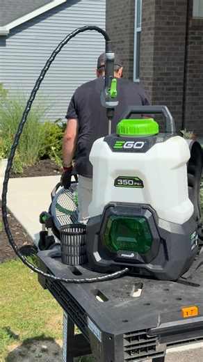 The EGO Power 4 Gallon Backpack Sprayer is EPIC. | Tool Show