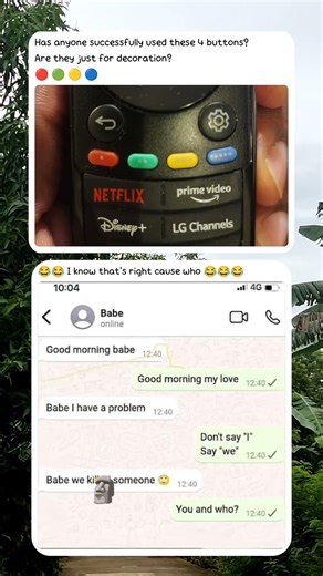 The Mystery of the 4 Colored Remote Buttons—Has Anyone Ever Used Them? 😆🔵🟡🟢🔴