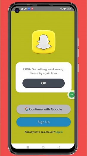 How to Fix “Something Went Wrong” on Snapchat | Support Code C08A