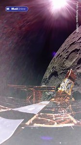 Spaceship captures jaw-dropping close-up footage of the Moon