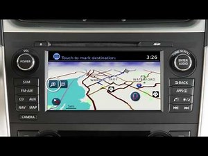 2017 Nissan Altima - Map Button (if so equipped)