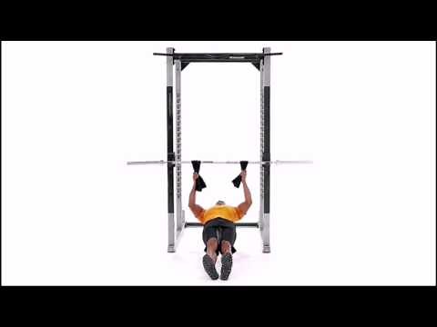 Towel Grip Inverted Row Exercise